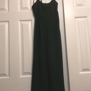 Dark green jumpsuit